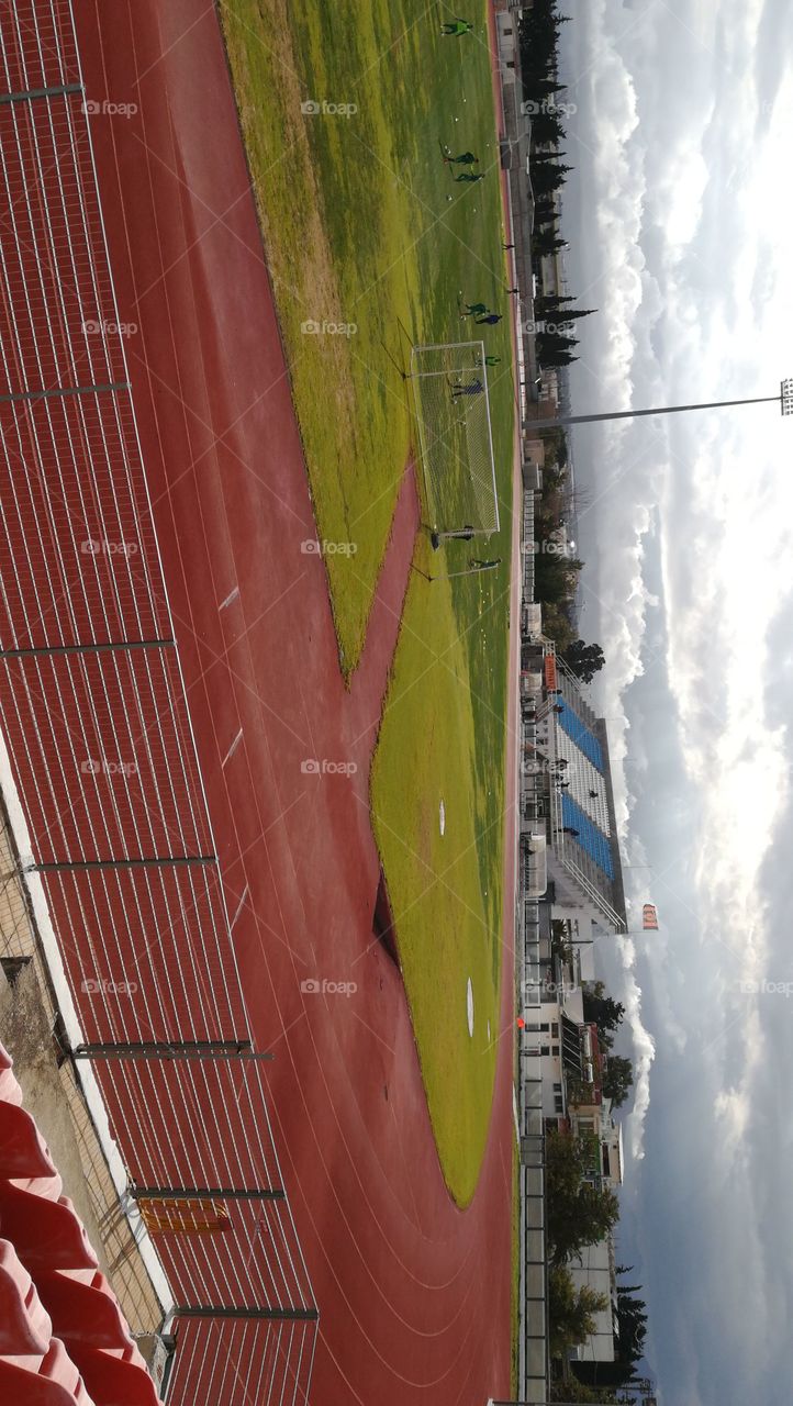 A small stadium,Loutraki Greece