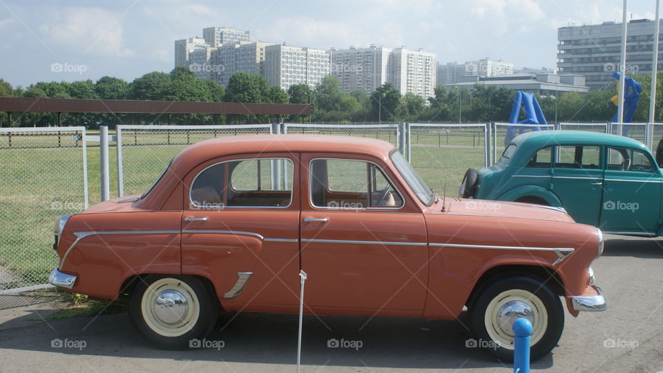 Retro car