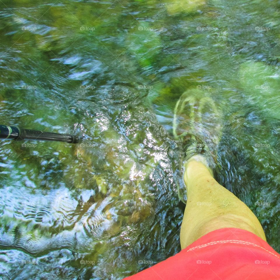 Walking Through Water