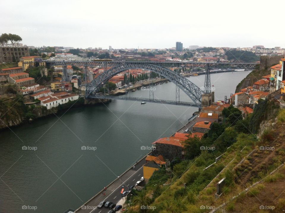 Bridge in Porto (Portugal)