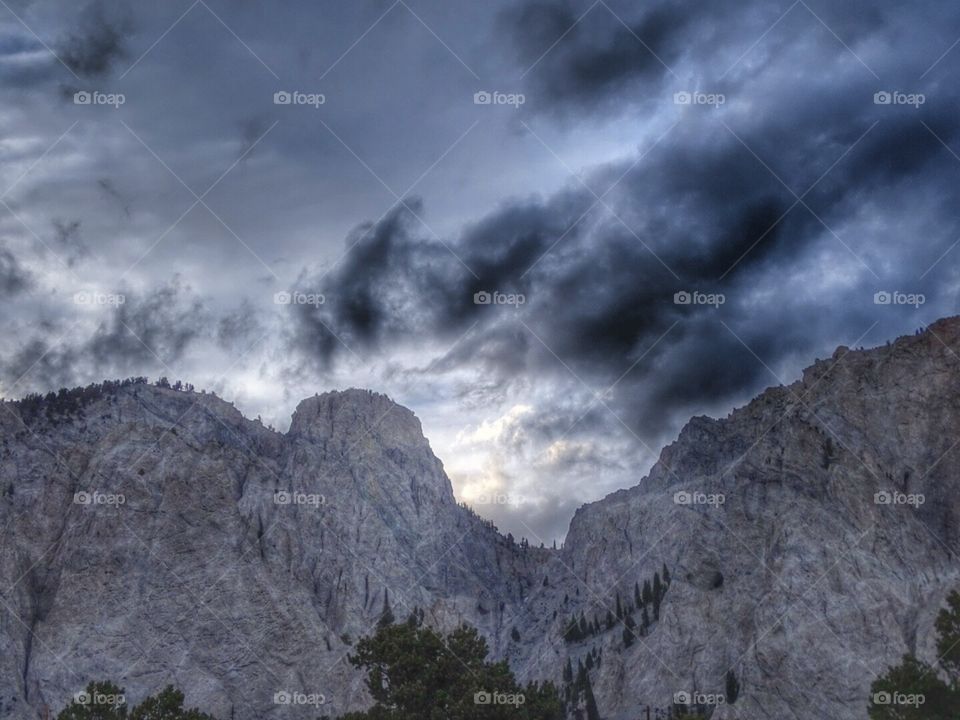 Chalk Cliffs. chalk cliffs in beautiful Buena Vista  Colorado,a storms rolling in