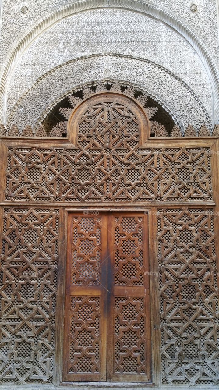 Medersa el-Attarine Door