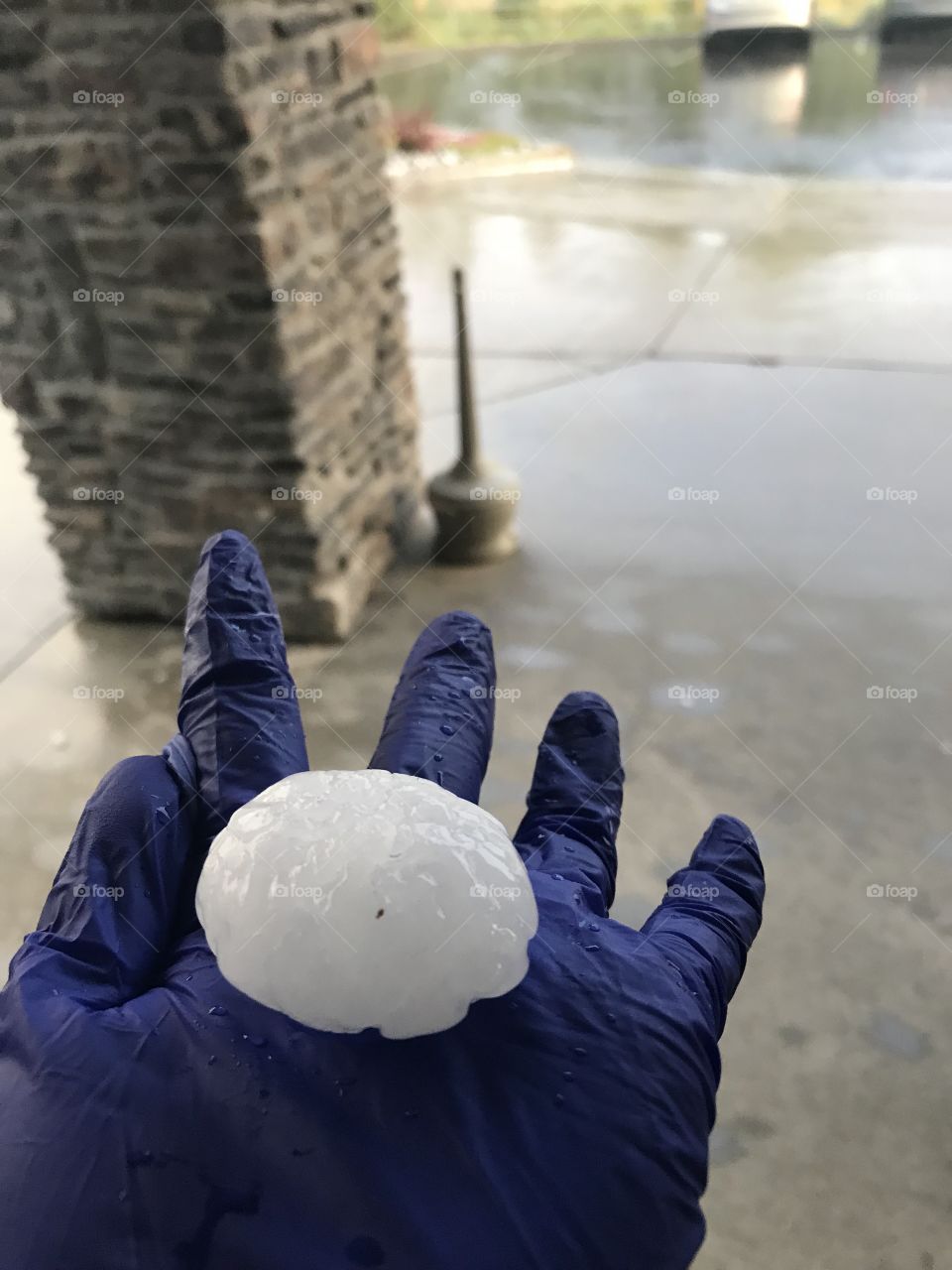 Giant hailed in boulder Colorado today 
