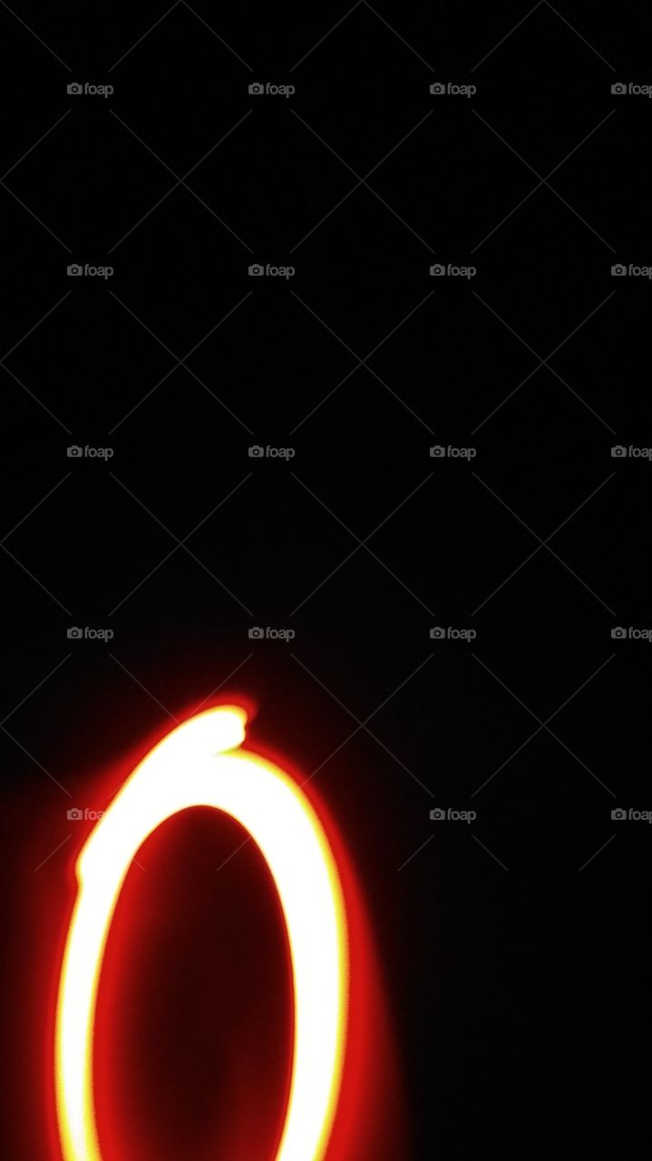 red colour story of lighting many colours of bright