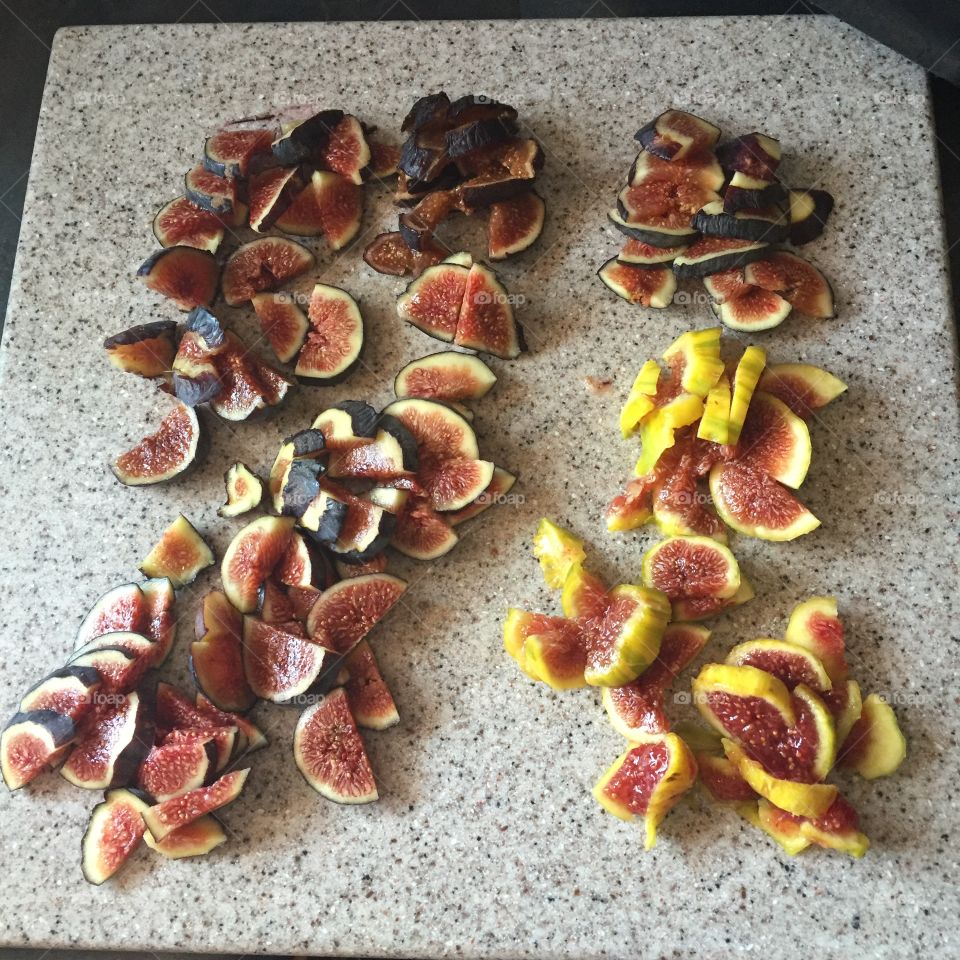 Chopped figs