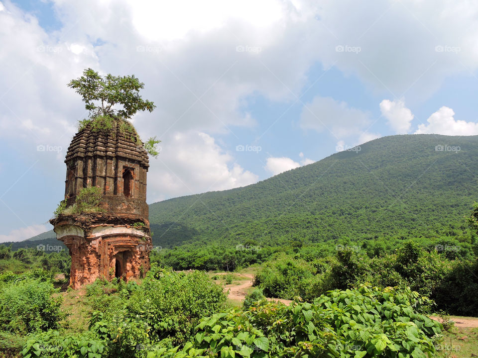 Abandoned temple