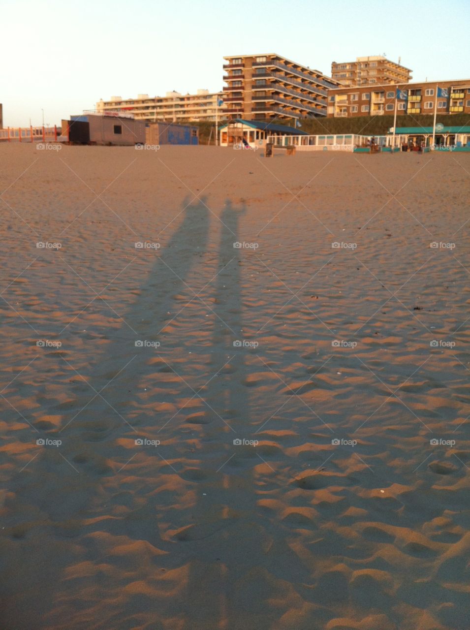 Long shadow at Zandvoort