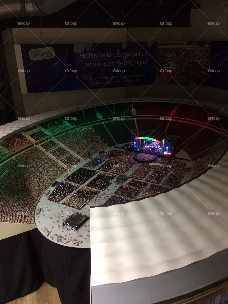 stadium miniatur.