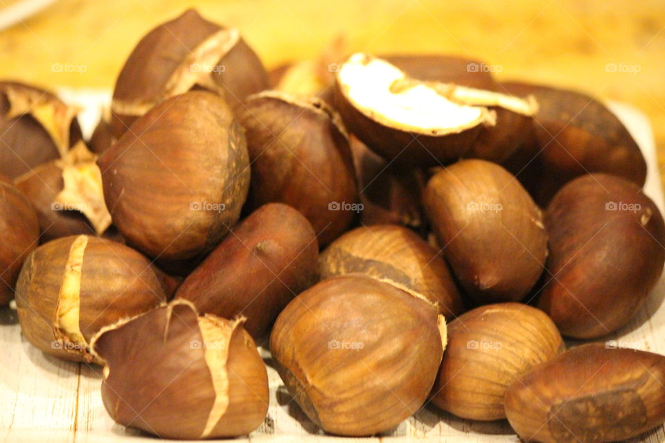 Chestnuts roasted 