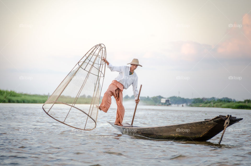 Intha fisherman, Myanmar 