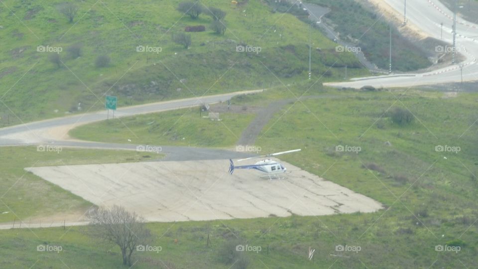 A Copter Waiting For Tycoon