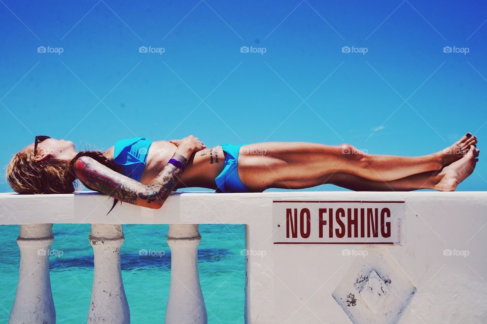 Woman, Summer, Water, Relaxation, Travel