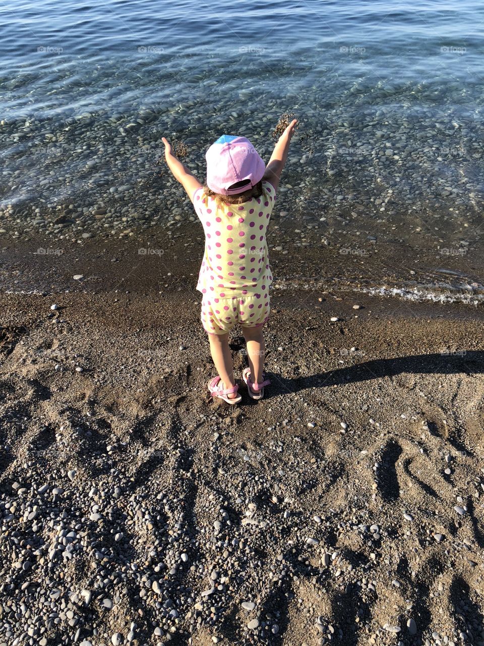 Throwing Sand At The Water