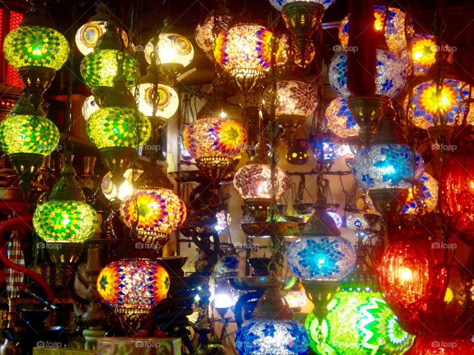 Window, Grand Bazaar, Istanbul, Turkey