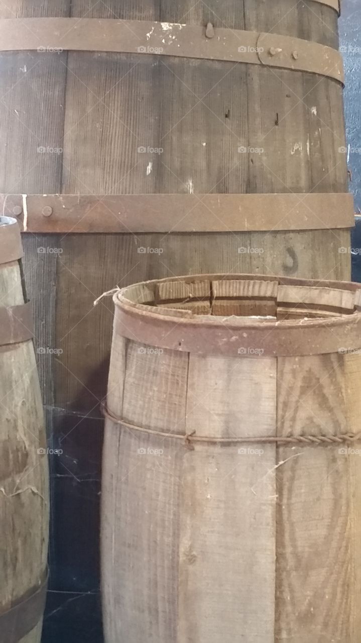 barrels. Kensington, New Hudson, Michigan