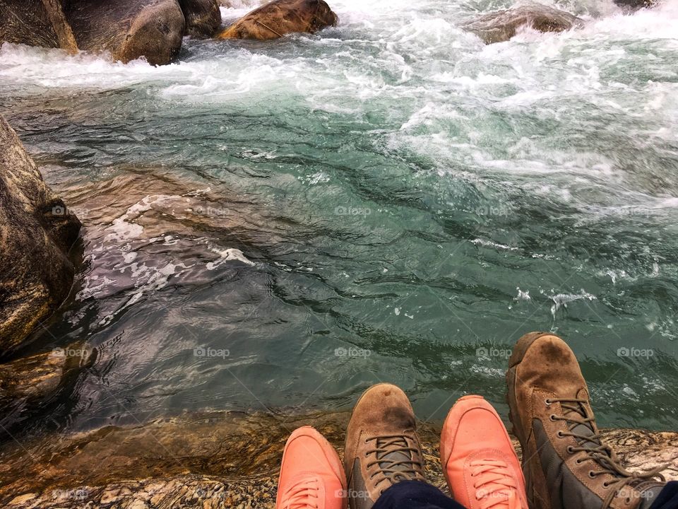 Water may sound gushy when hits rock, but it keeps us far and aloof from society.