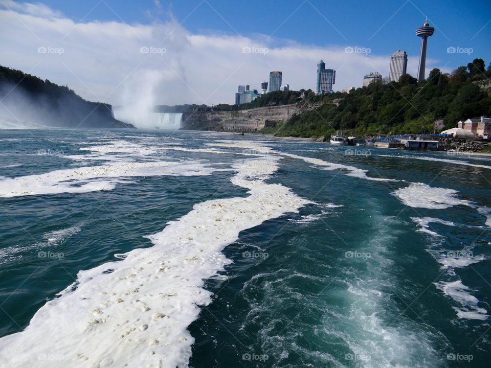 Water fall. Niagara 