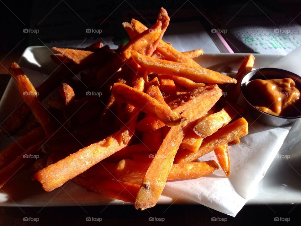 Yam fries