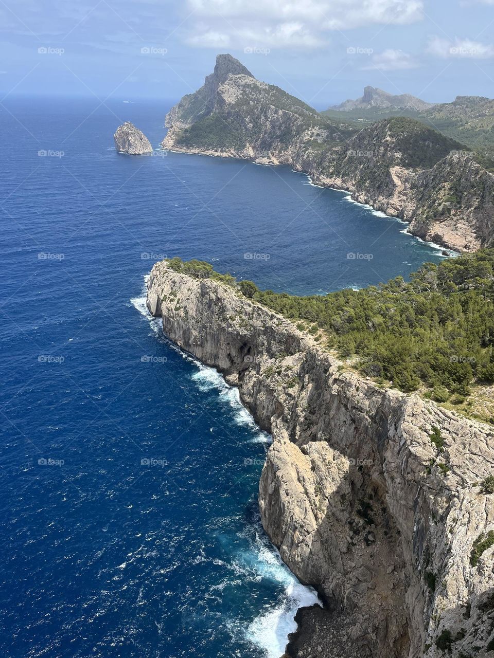 Island cliffs