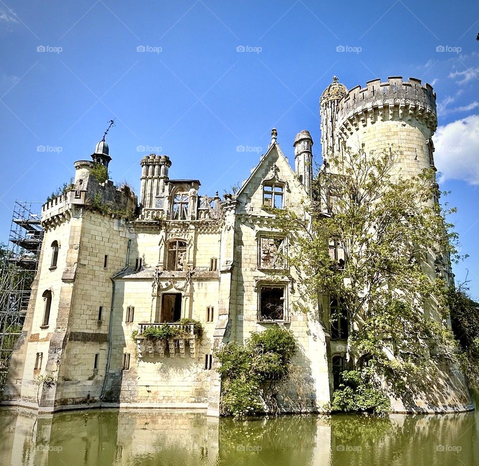 Château Mothe Chandeniers , France May 2023 . 