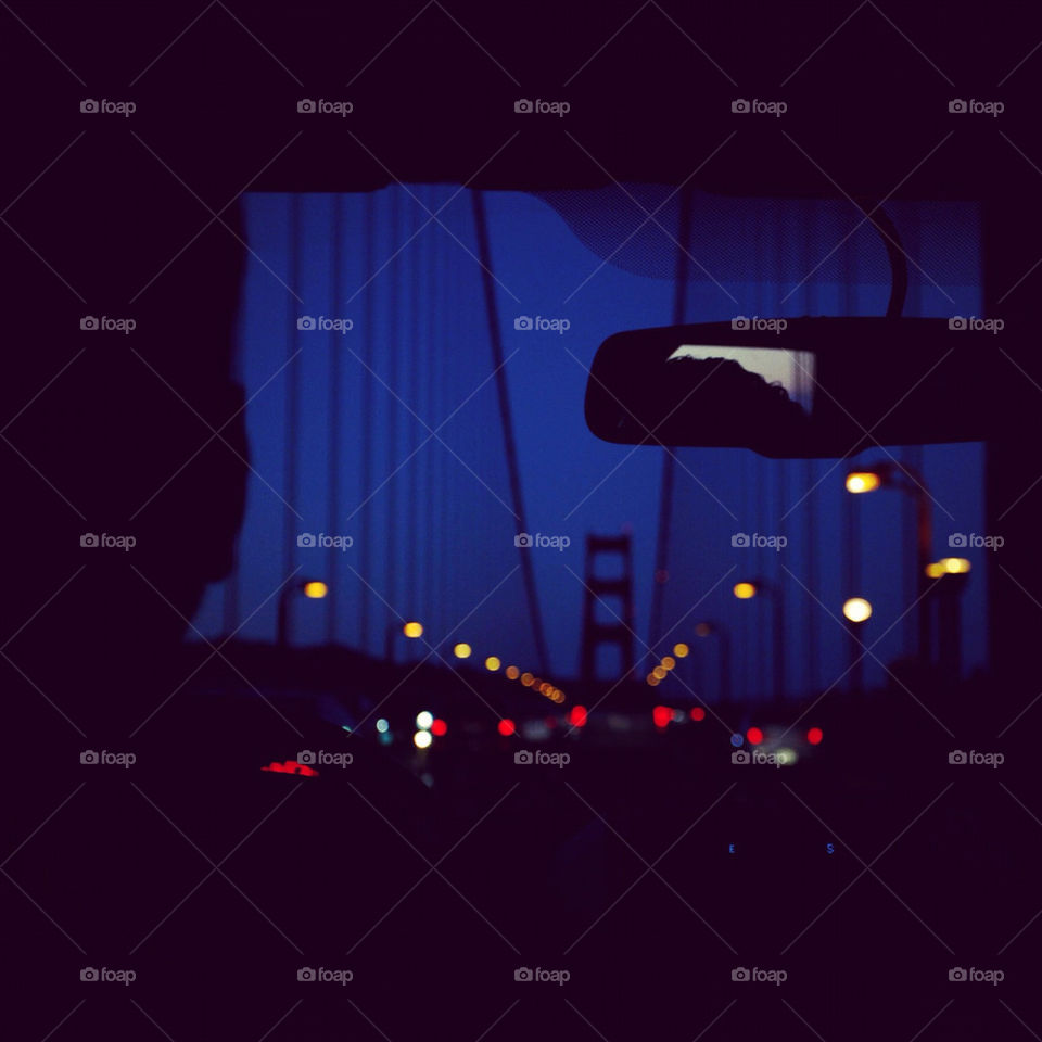 travel san francisco night lights by solerito