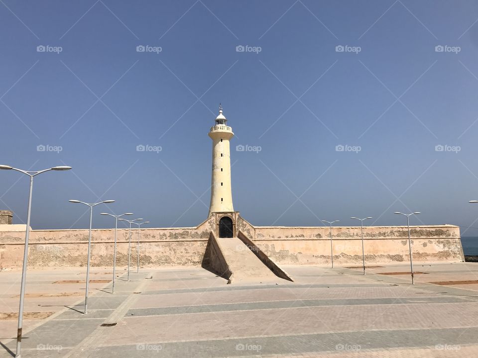 Rabat Lighthouse, Morocco