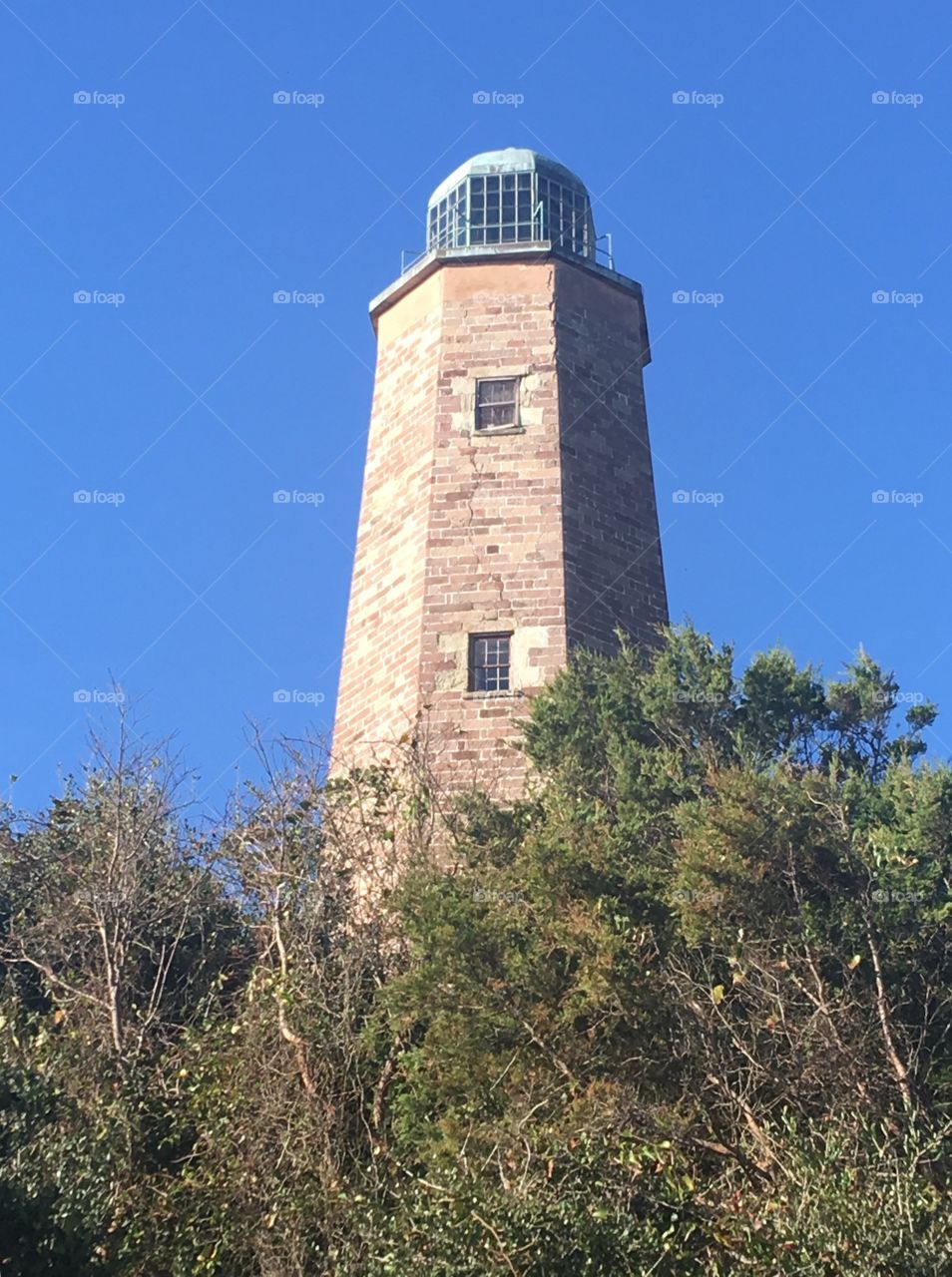 The old Cape Henry Lighthouse 