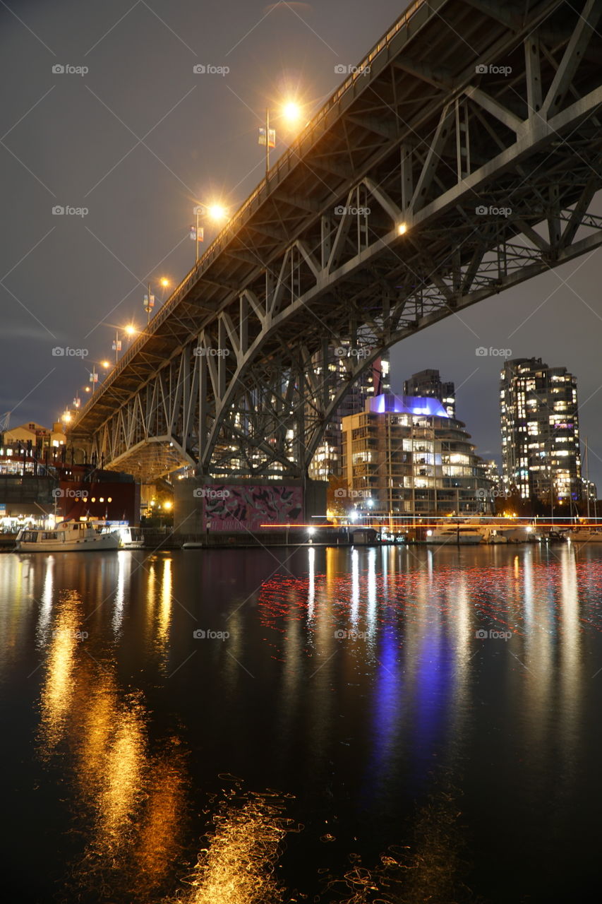 Granville ridge from Granville Island, Vancouver