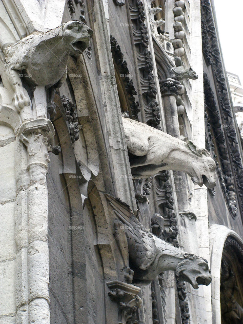 Gargoyles at Notre Dame