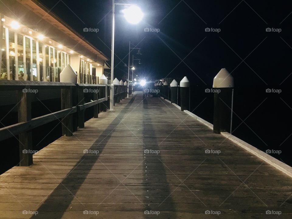 The Wharf at Night