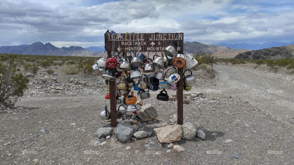 California Scenery - Death Valley National Park - Teakettle Junction