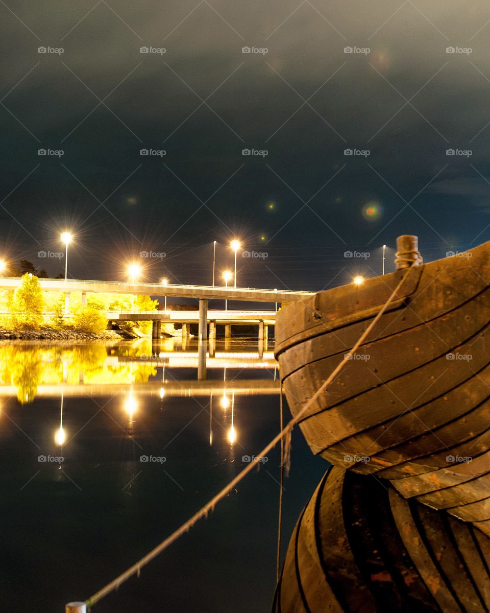 Sunset, Water, Dawn, City, Sky