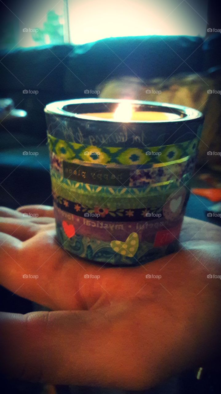 hand made candle