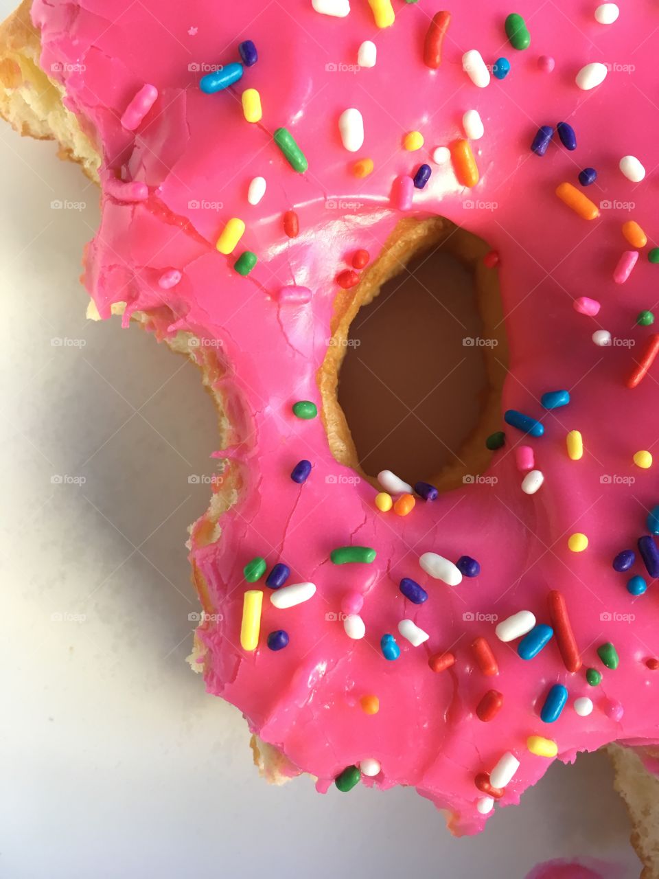 The Big Pink donut