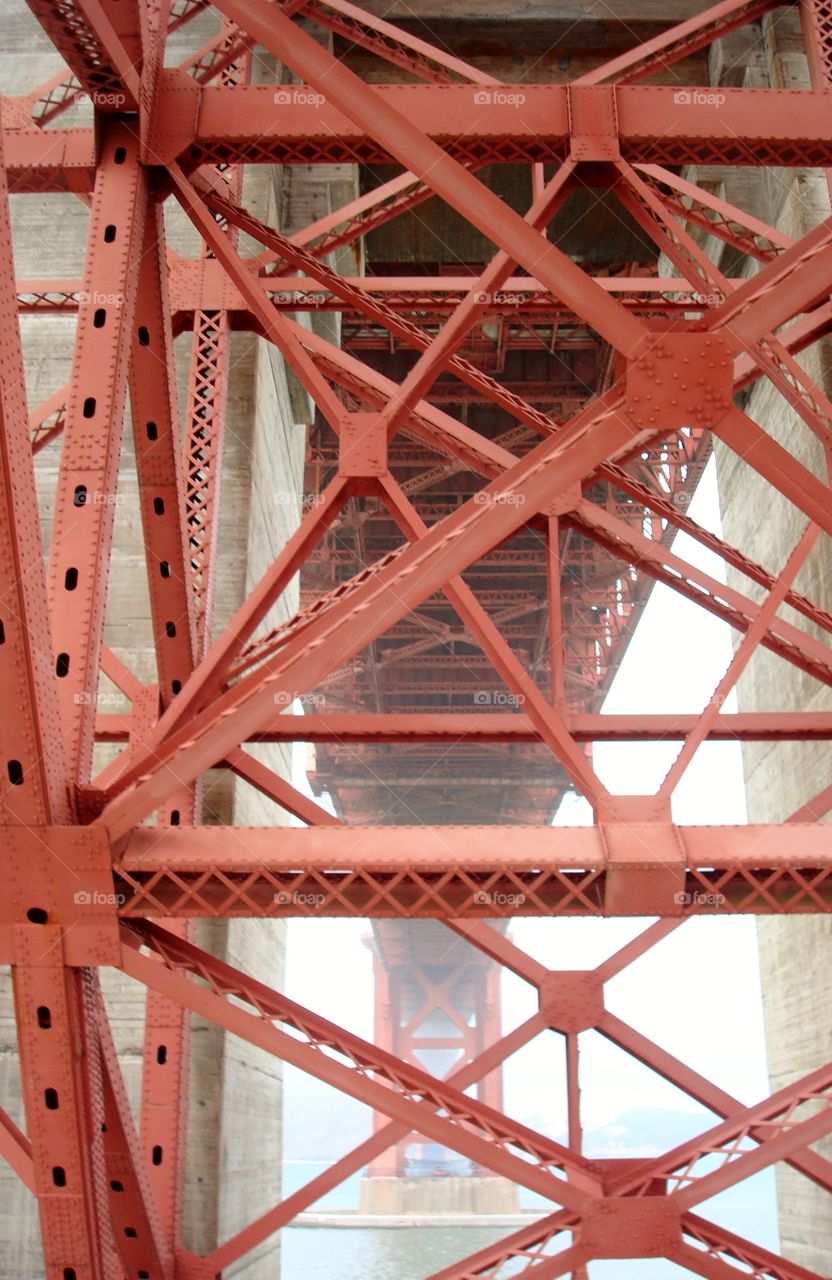 under the Golden Gate