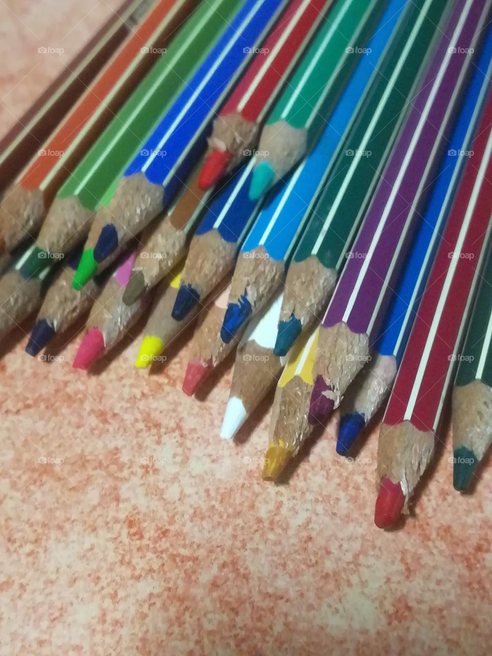 Stifte bunt Farbe malen