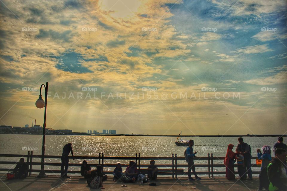 from : ancol, miss sunset -_-