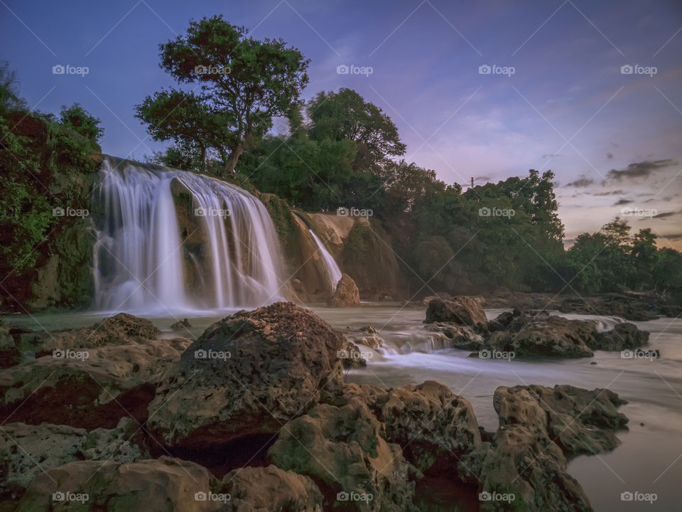 beauty of toroan waterfall