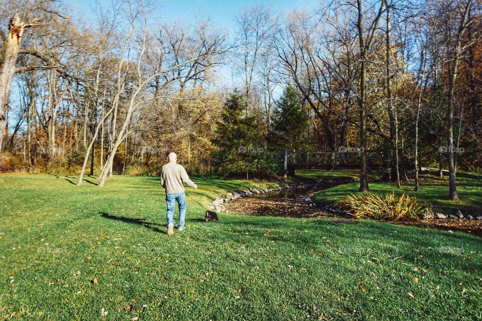 Enjoying a Fall Walk