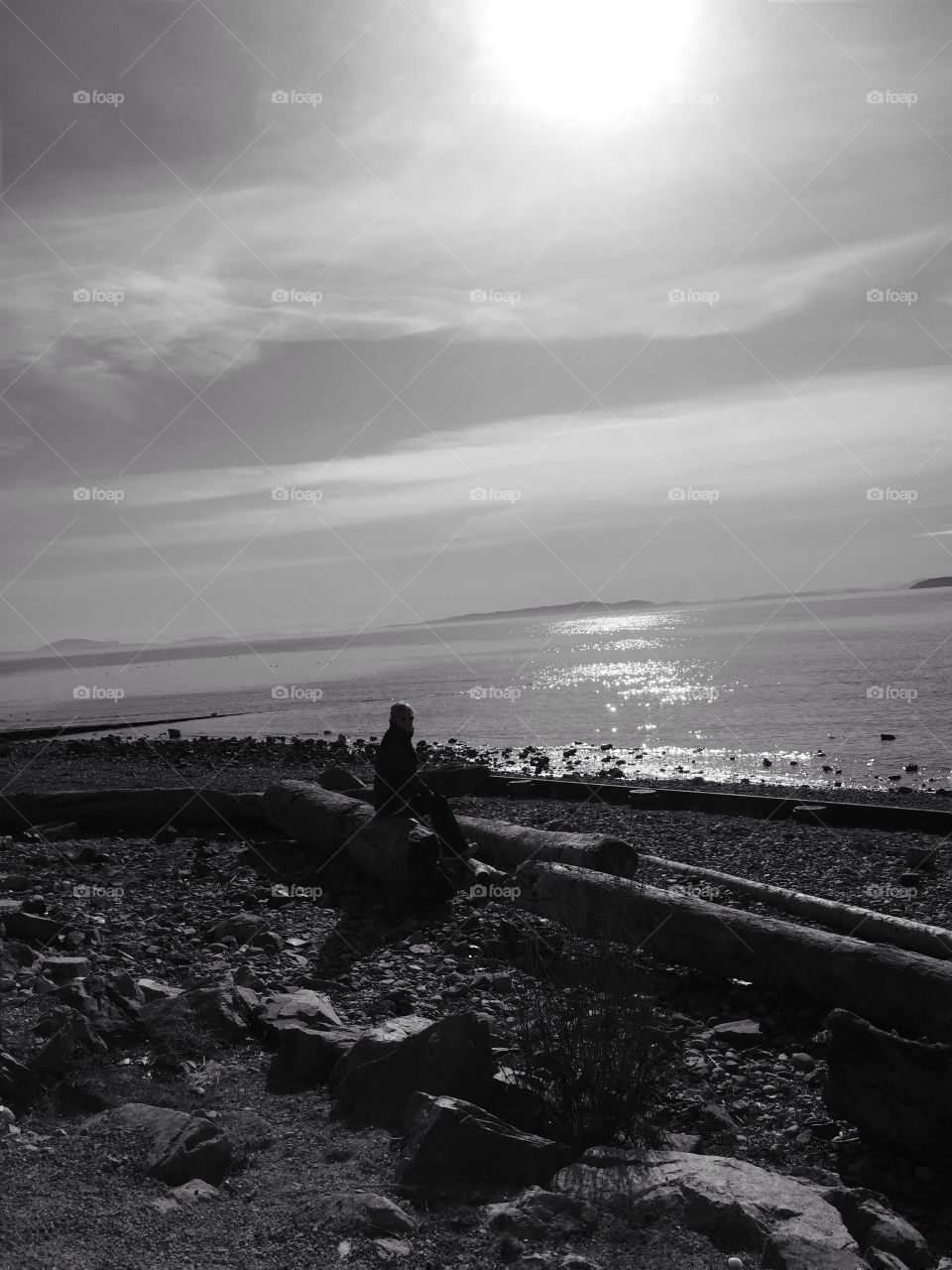 Solitary enjoyment. Solitude