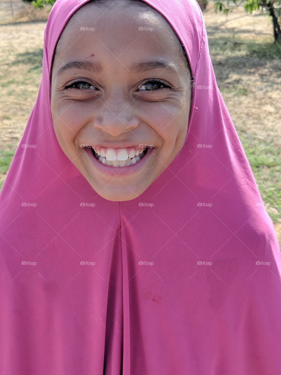 Give us a huge smile