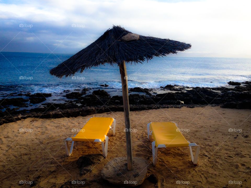 Beach parasol