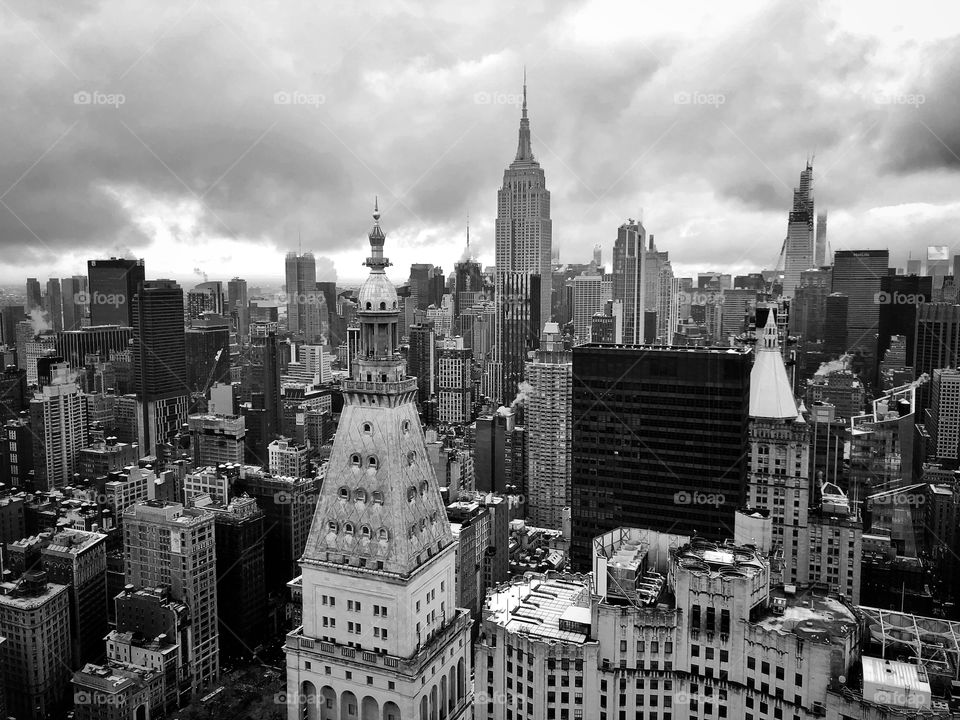 Skyscraper, Skyline, City, Cityscape, Downtown