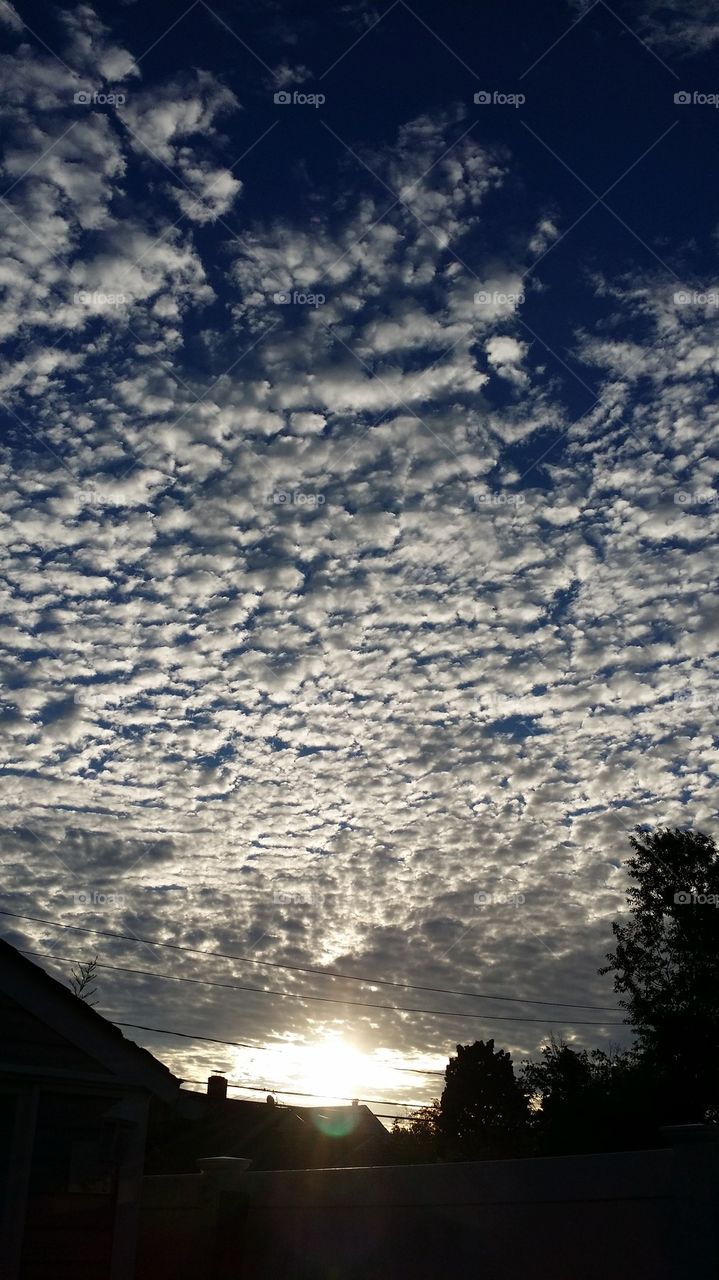 morning clouds