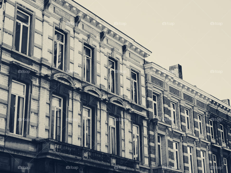 Old houses in Antwerp, Belgium.