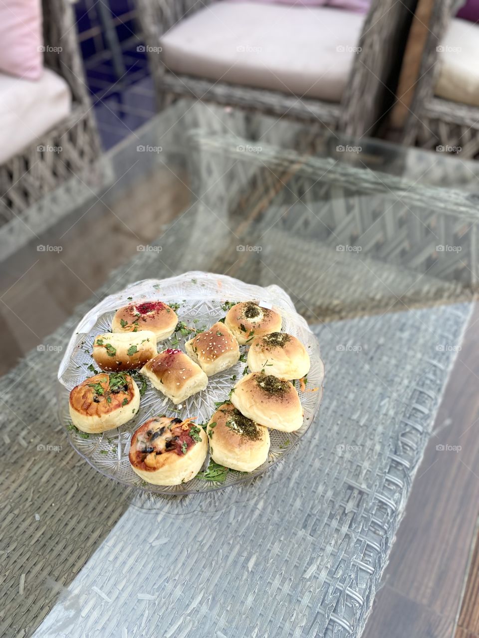 Mixed pastries with soft 🍹