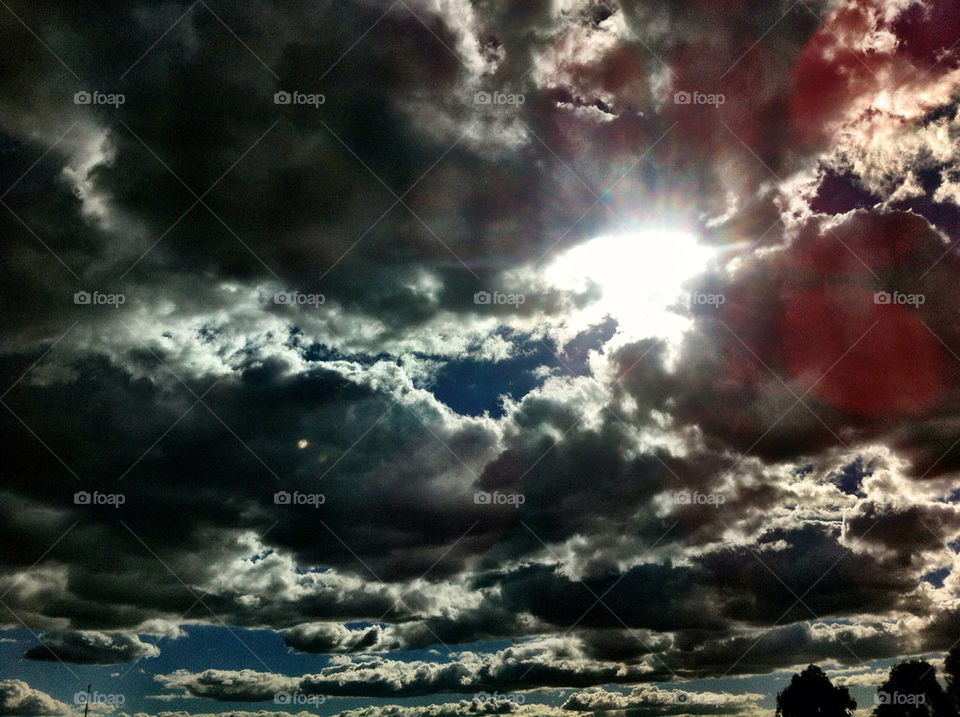 landscape sky nature blue by king