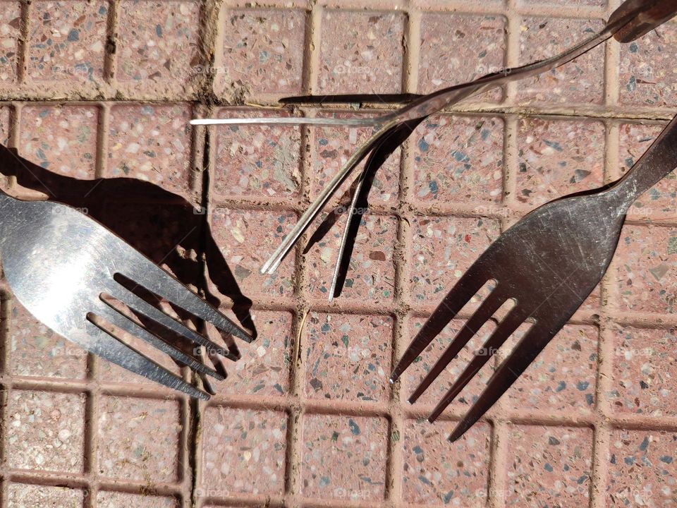 Forks, cutlery