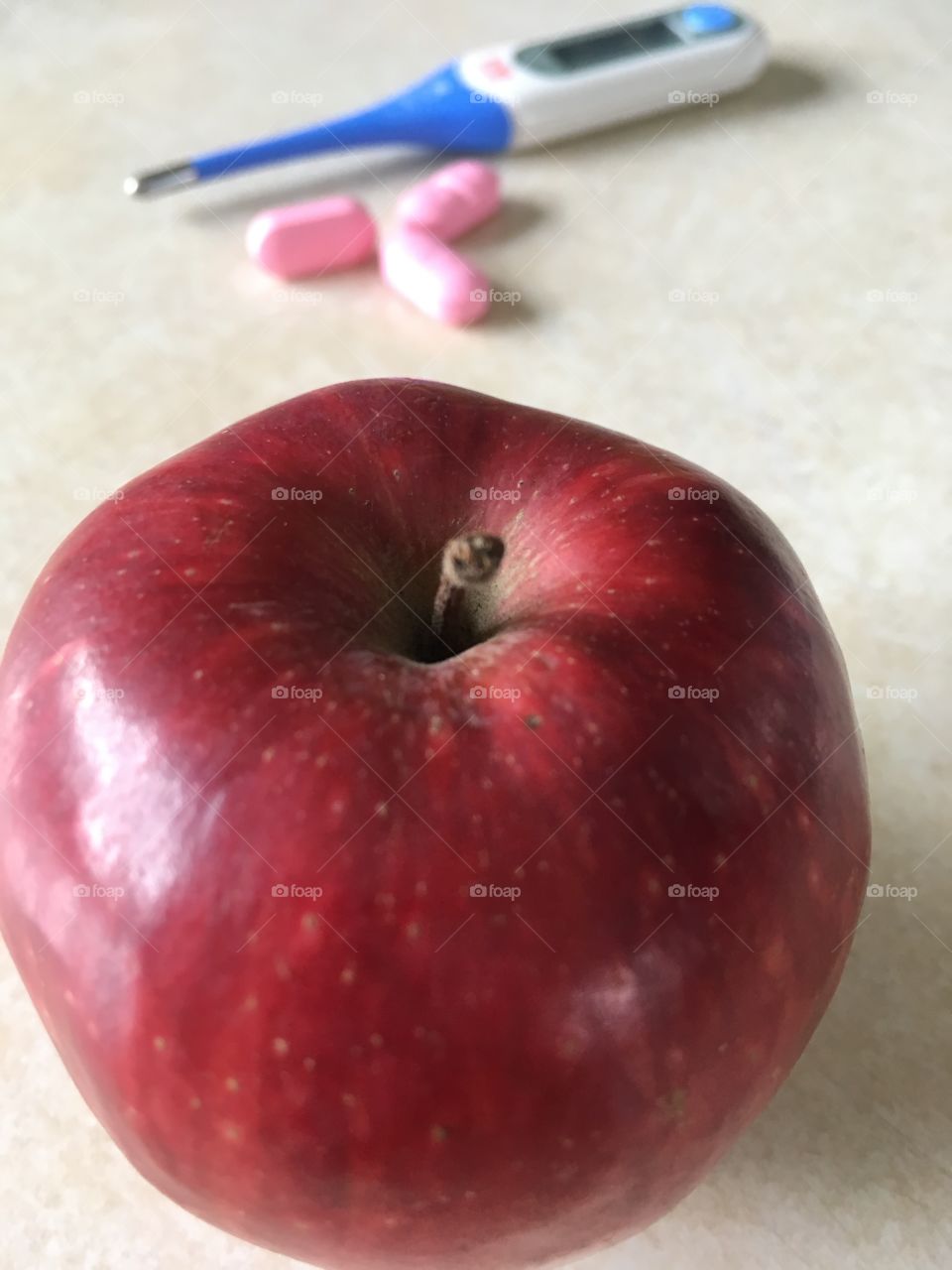 Apple a day keeps the doctor away 