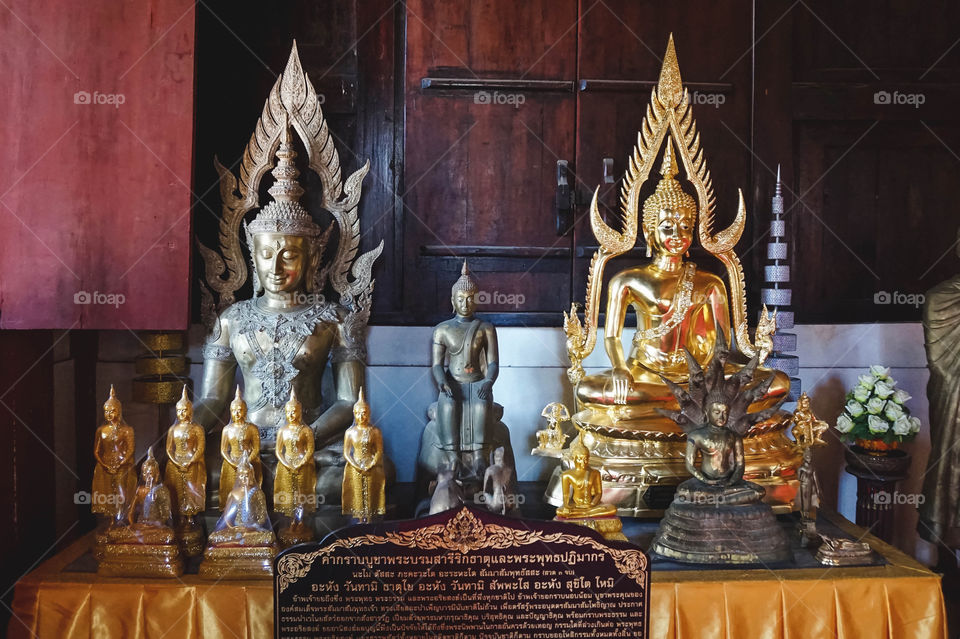 Thai Buddha figurines